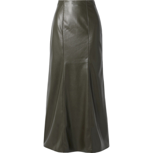 【折扣】Nanushka女士黑色超长半身裙