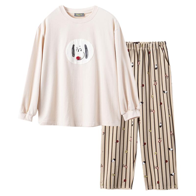 小黑托昵春秋睡衣家居服女童睡裙