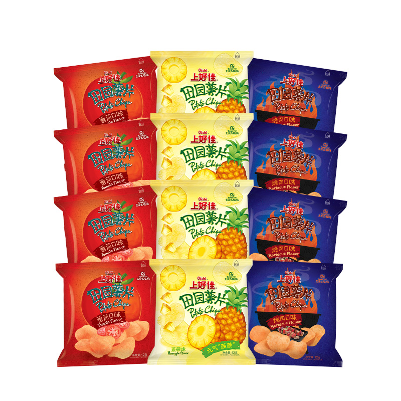 OishiϺü԰Ƭʳ12g*3 1Ԫ