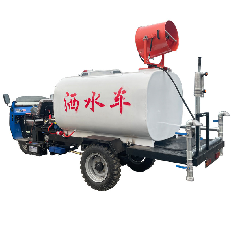 柴油三轮洒水车绿化浇水车