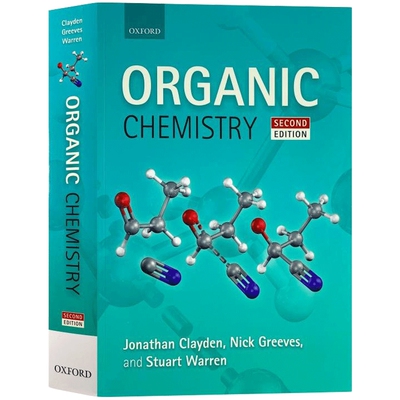 正品现货 有机化学 英文原版 Organic Chemistry 牛津经典教材 Jonathan Clayden 英文版进口原版英语书籍