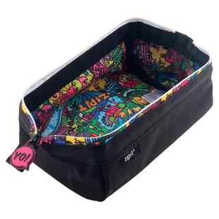 zipit巨大大容量对开笔袋小学初中男女孩文具笔盒文具盒文具袋