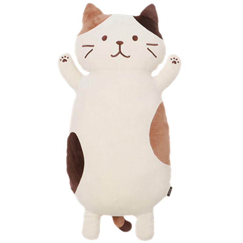 日本HAPiNS三花猫抱枕猫咪玩偶女抱睡娃娃生日床上娃娃儿童节礼物