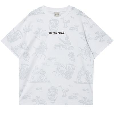 杰克琼斯上衣宽松T恤男装