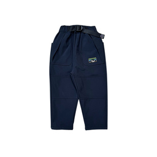 山系户外儿童加绒保暖速干长裤2026冬季男童女童防风防水登山裤