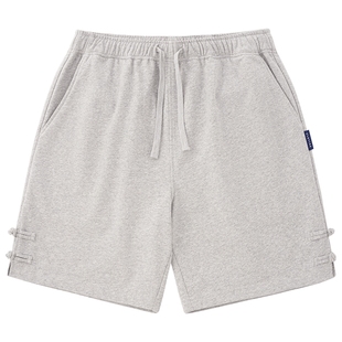 【CLOTTEE by CLOT】磨毛盘扣短裤 中式 Be Like Water系列