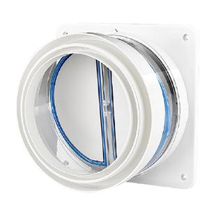 潜水艇抽油烟机止逆阀厨房卫生间专用烟道排烟管止回阀防烟宝通用