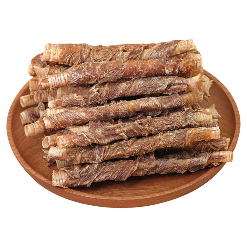 狗狗零食鸭肉干缠鹅喉管泰迪博美小型犬专用含钙软骨素幼犬磨牙棒