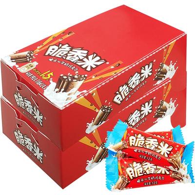 脆香米牛奶夹心巧克力
