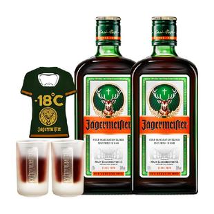 网红野格利口酒力娇酒配制酒原瓶进口正品行货500ml*2瓶