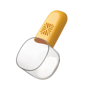 雅仔多功能控量防虫舀米勺厨房家用食品级带刻度量勺防异味面粉勺