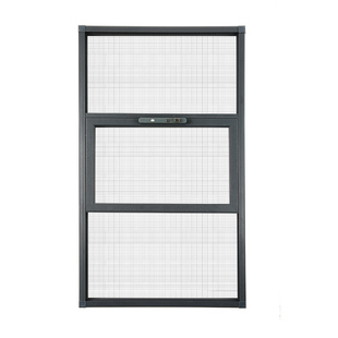 定制金刚网纱窗纱窗网自装推拉式外开窗铝合金防盗窗户防护栏一体