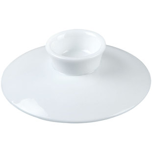 盖碗盖子高白瓷茶碗配件三才碗盖茶杯单盖子陶瓷茶具泡茶配盖零配