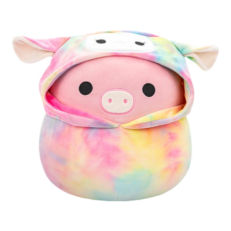 Squishmallows粉紅小豬毛絨公仔創(chuàng)意性玩偶布娃娃抱枕兒童節(jié)禮物