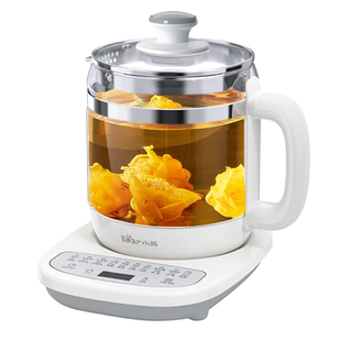 小熊养生壶玻璃办公室小型炖煮一体煮茶壶家用多功能烧水壶新款