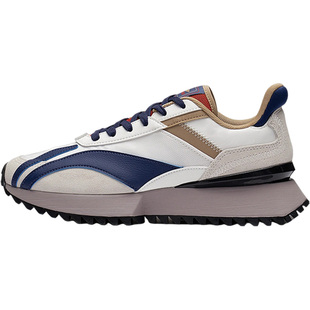 Lining/李宁正品男子新款载物复古低帮轻便透气运动休闲鞋AGCS261