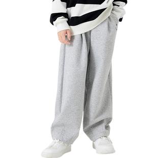 巴拉巴拉儿童裤子男童女童运动裤春秋装新款童装中大童宽松长裤冬