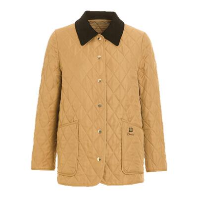 【2026春款新品】乔万尼复古格纹轻暖棉服外套气质高级感EM4K648