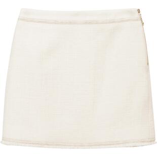 【播奥莱】播羊毛半身裙女商场同款小个子洋气a字短裙BDQ3BD1675