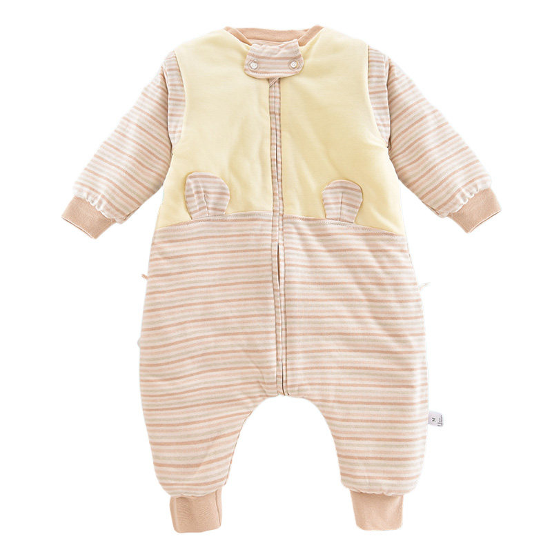 四季通用0-3-6岁婴儿童彩棉睡袋