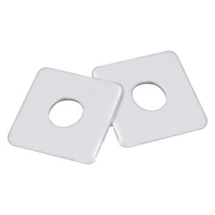 镀锌加大加厚四方垫片带孔铁板正方形平垫圈幕墙M4M5M8M10M12M16