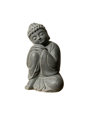 仿石古补睡佛如来摆件中式可养桌面茶盘禅意摆放假山鱼缸造景装饰