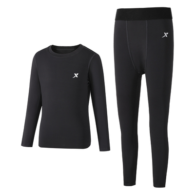 限时优惠特步儿童紧身训练服套装