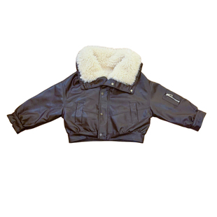 女童加绒外套冬装2025新款女孩洋气棉服韩系穿搭儿童冬季皮衣夹克