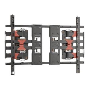 卡洛奇内嵌电视挂架大角度伸缩旋转适用65758590英寸海信索尼支架