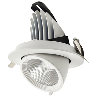 服装店专用射灯5000K高显色led象鼻灯cob嵌入式无频闪店铺商用灯