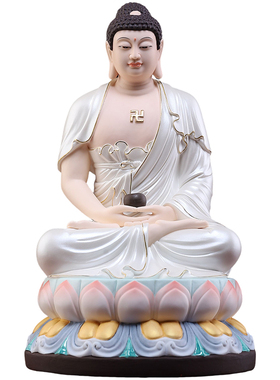 莲慧观音菩萨佛像供奉陶瓷摆件