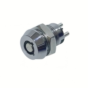 12mm钥匙开关1201电源锁OFF-ON电话机锁102单拔双拔