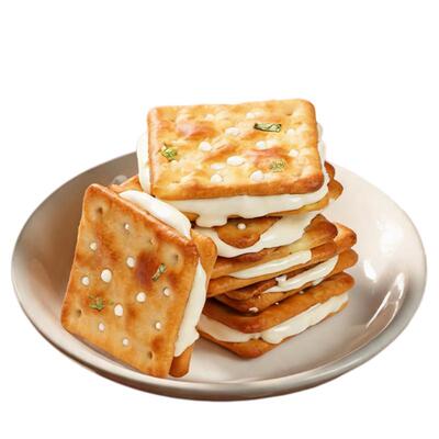 台湾风味！手撕牛轧饼干！