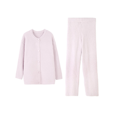 安之伴【巨保暖】半边绒情侣睡衣秋冬季加厚珊瑚绒冬款男女家居服