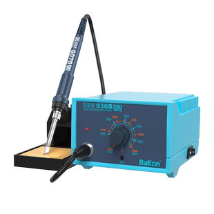 Bakon白光电烙铁SBK936B SBK936b恒温烙铁白光焊台65W 40W焊锡枪