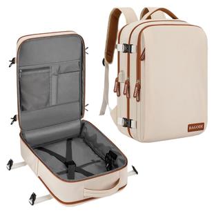 双肩包商务旅行男大学生大容量书包时尚潮电脑背包出差旅游行李包