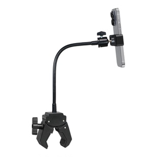 懒人床头支架蟹钳夹大力夹固定手机夹万向云台运动相机拍摄支架