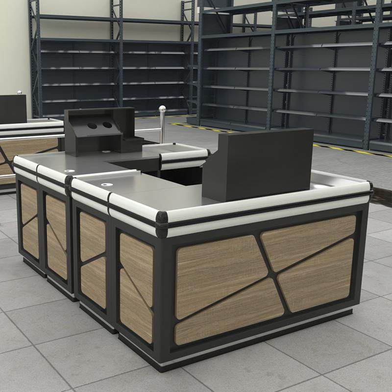 德丰收款台卖场收银台大型超市收银台商场收银台