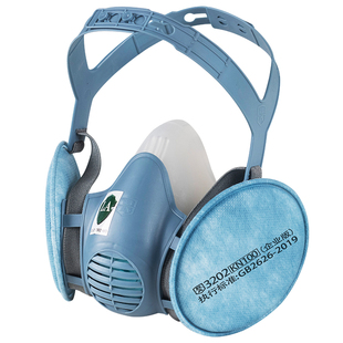 宝顺安KN100防尘口罩防粉尘灰粉硅胶透气电焊硅砂打磨煤矿用 3202