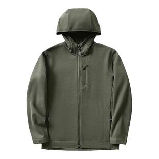 意奢黑标!4D剪裁防风保暖科技玉米格加绒秋季情侣运动休闲外套