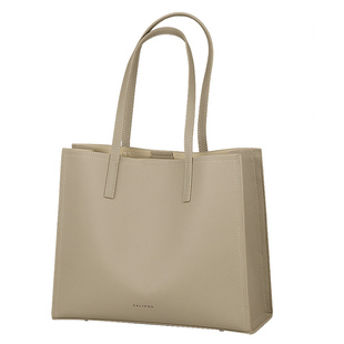 头层牛皮托特包女大容量秋冬新款上班通勤手提单肩大包可放A4电脑