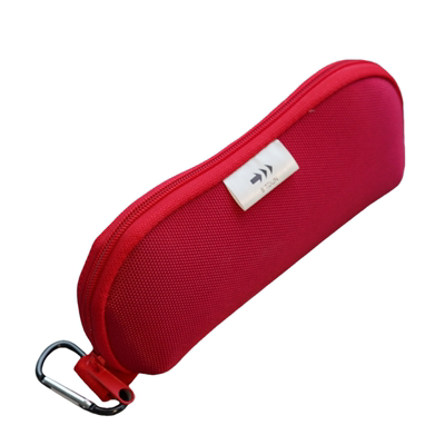 眼镜盒便携挂式设计拉链墨镜近视眼镜收纳布袋超轻多色太阳镜镜盒