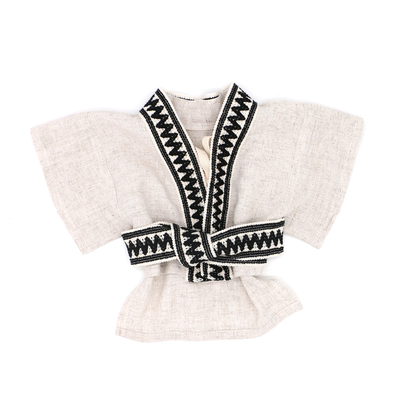 猫狗棉麻汉服小衣民族风泰迪法斗