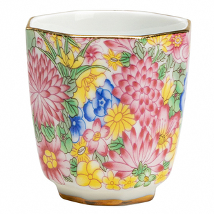 珐琅彩功夫茶杯单杯陶瓷精致女性小茶杯单只主人杯单个小号品茗杯