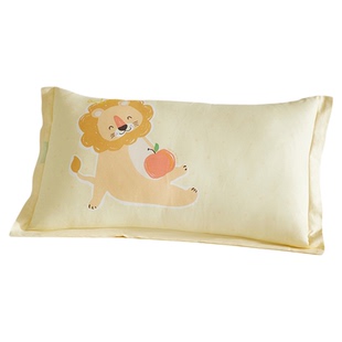 罗莱儿童A类全棉枕套幼儿园宝宝学生宿舍换洗枕头套单只一对装