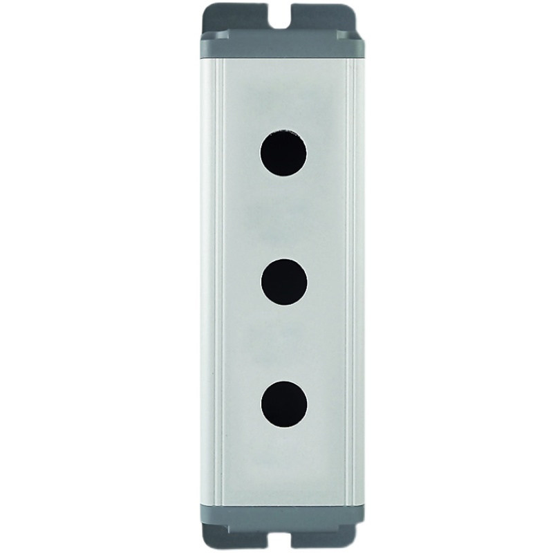 钮子开关m12mm摇头摇臂拨动2/3档铝合金属按钮控制盒1 2 3孔扭子