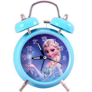 闹钟2025新款儿童女孩强力叫醒学生专用床头起床神器静音机械打铃