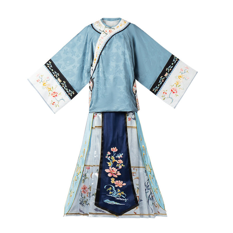 2026新款清朝服装沐兰辞马面套装
