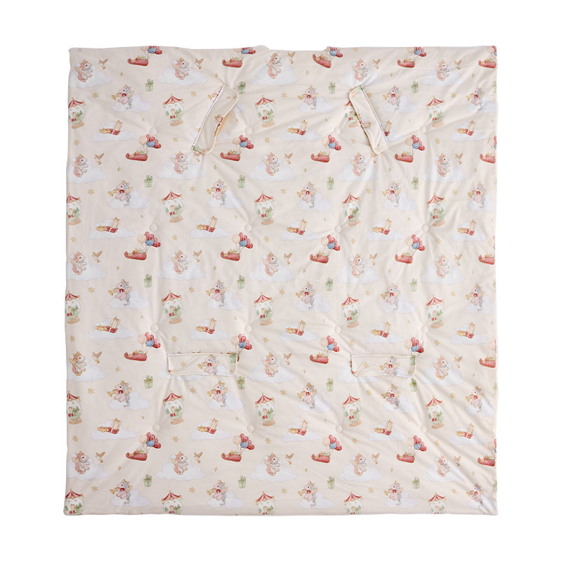 gb好孩子儿童防踢被加厚保暖睡袋婴幼儿园宝宝秋冬午睡防蹬被子