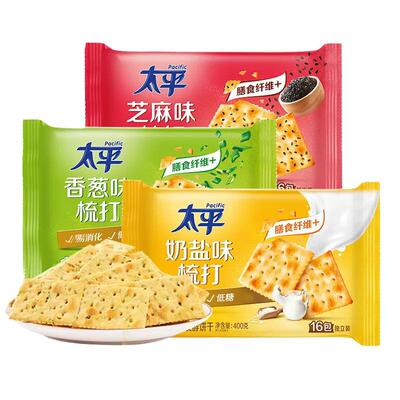 太平苏打饼干800g咸味奶盐味